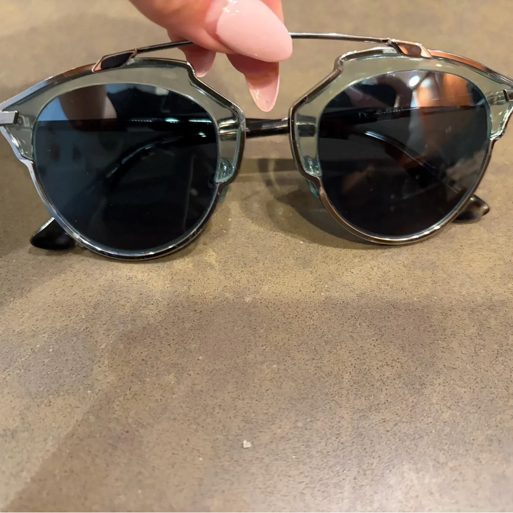 Authentic Dior So Real Silver Sunglassses - Picture 3 of 9